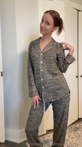 Ready for bed you cumming with