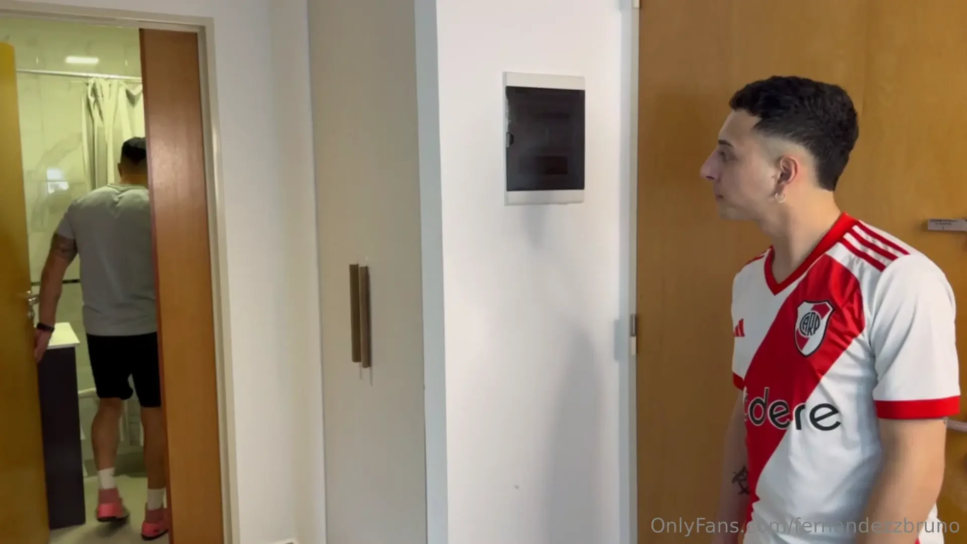 I love this video my friend tries so hard to get my cock in his tight 