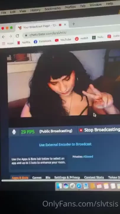 I m live on chaturbate again come say hi slvtsis 