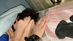 As i drifted into sleep in the cozy warmth of my bed my slave was