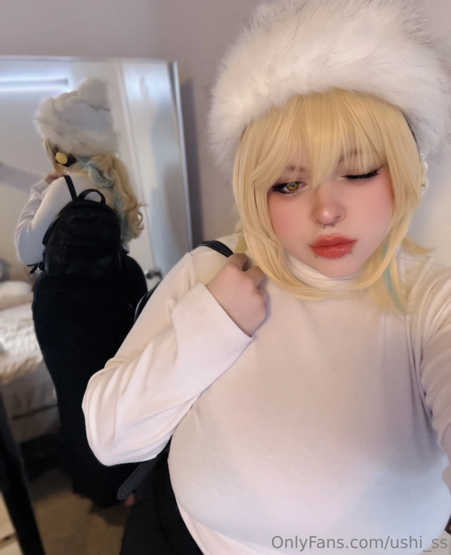 Happy wide girl winter part 1 