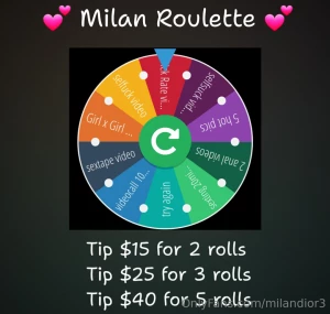Let s play right now trust your bitch luck send me a tip of 15 x 2