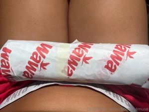 Eatin me or the sandwich
