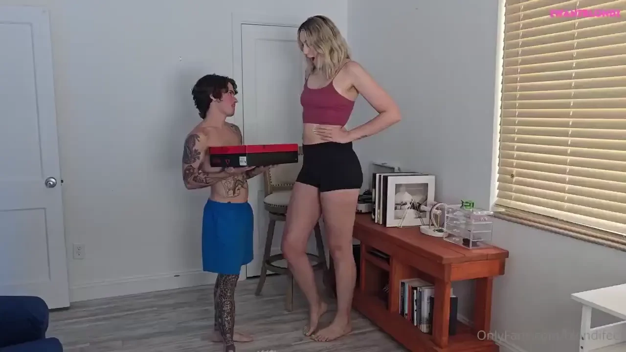 His dick was at my kneecaps 