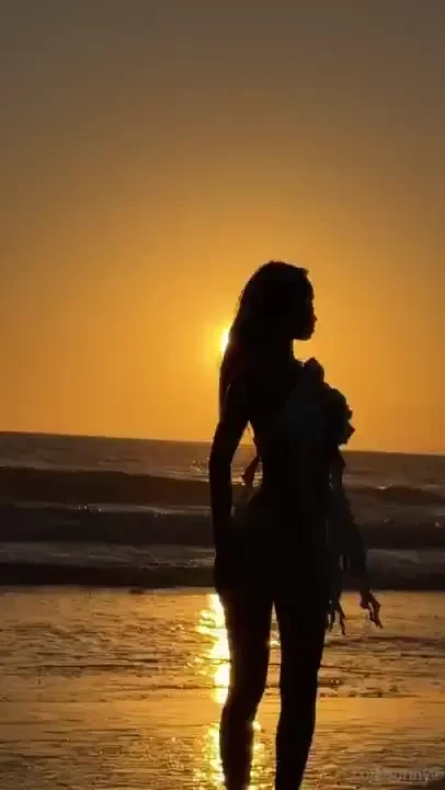 Romantic sunset 