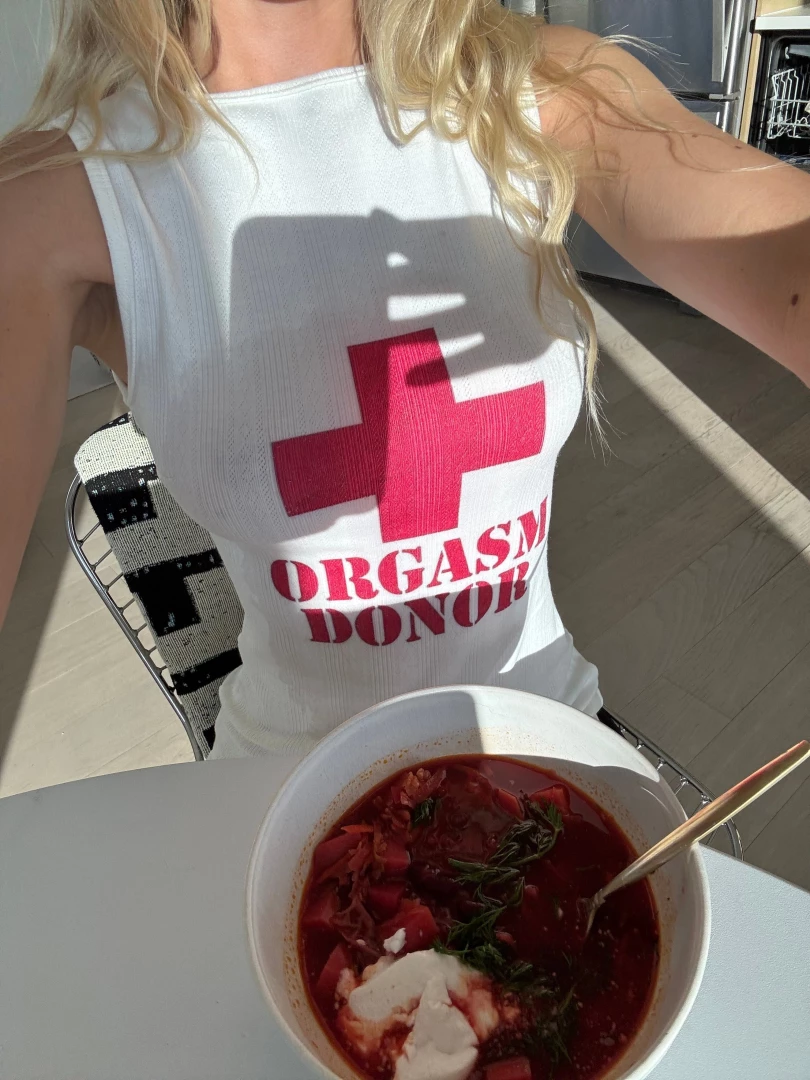 Borshch is pure pleasure for me 