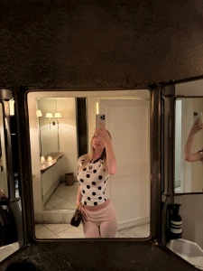 Would you like to be in this little restroom with me