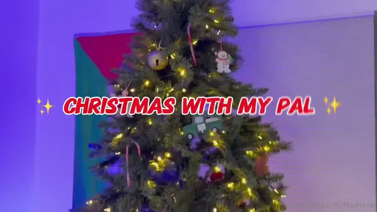Merry christmas with my pal preview and censored pixelated version 