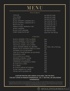 Just a reminder i have plenty of things available if you re wanting to