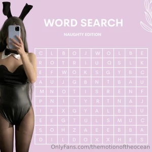 Word search find 10 of my naughty words and turn your 13 into 130