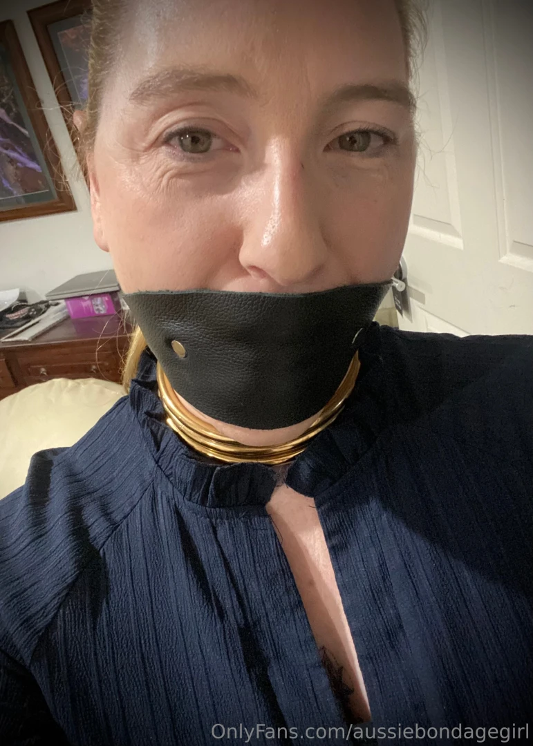 Can you tell i m smiling behind my panel gag 