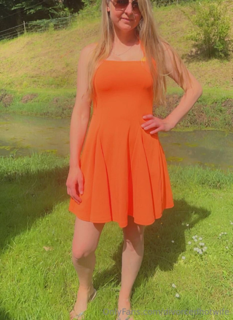 Do you like my peachy dress baby 
