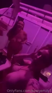 Imagine being on the boat next to us seeing this