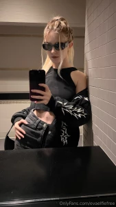 Serving bad girl vibes tonight all black no apologies