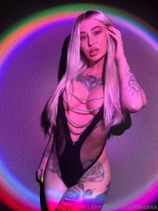 Wearing just enough to keep your eyes locked but not enough to calm