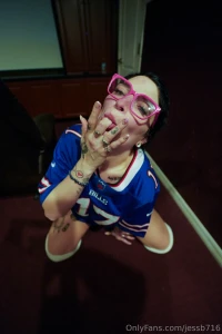 Who doesn t like a bills slut with cum all over her face