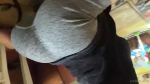 Working out come wedgie me before taking my shorts off for me