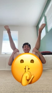 Legs behind my head asshole out remember all of my content is free on