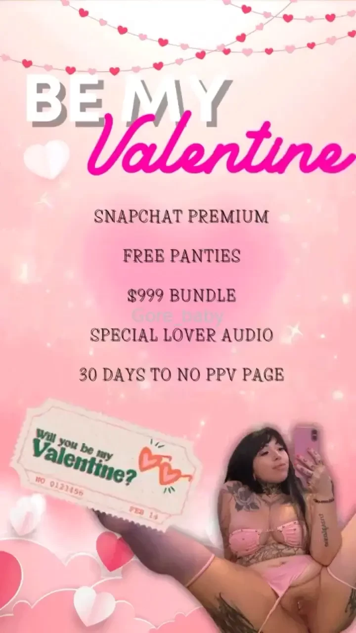 Y i need a valentine this year so will you be mine includes snapchat 