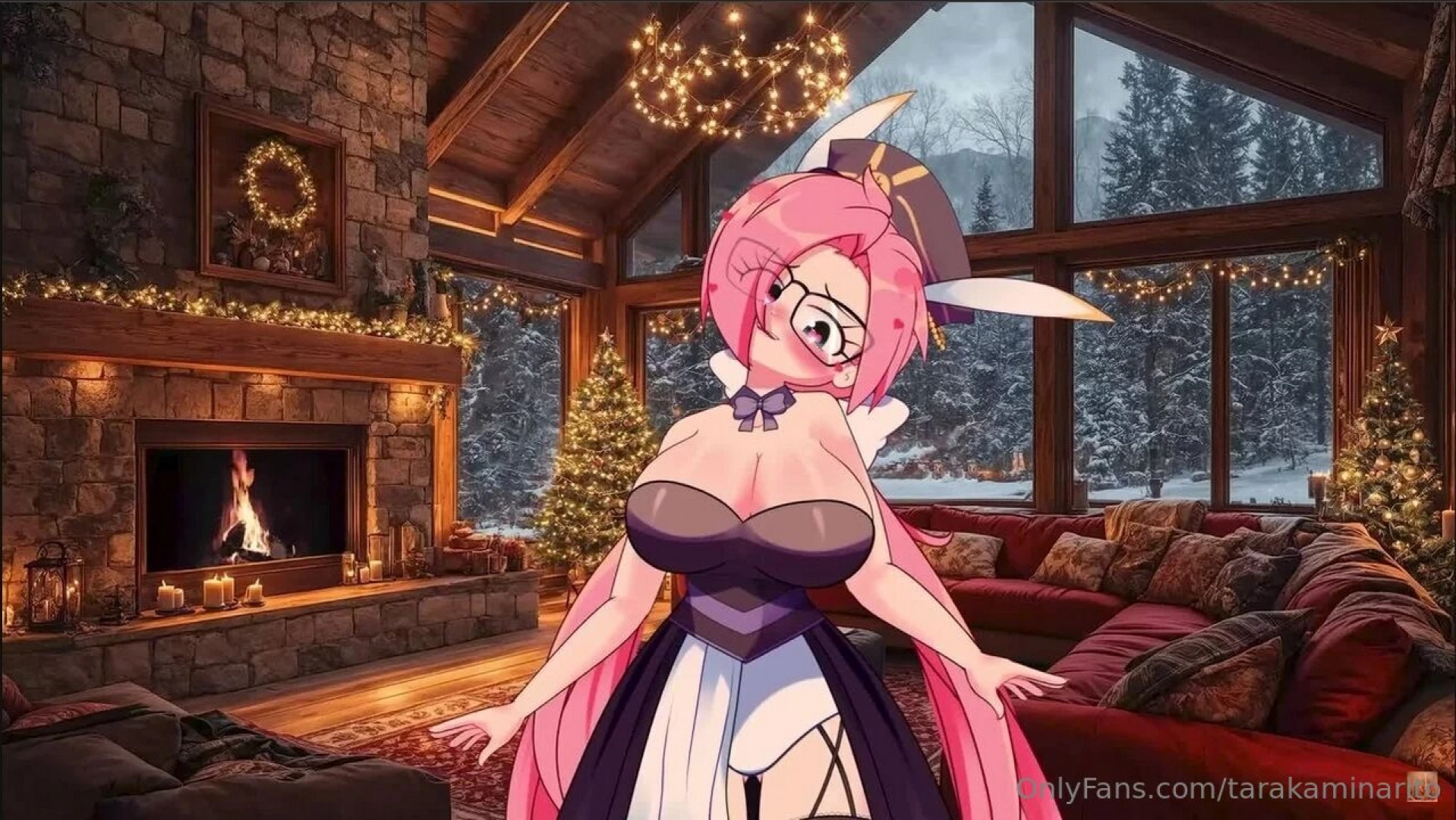 Asmr christmas morning mommy gf unwraps your cock before you fuck her 