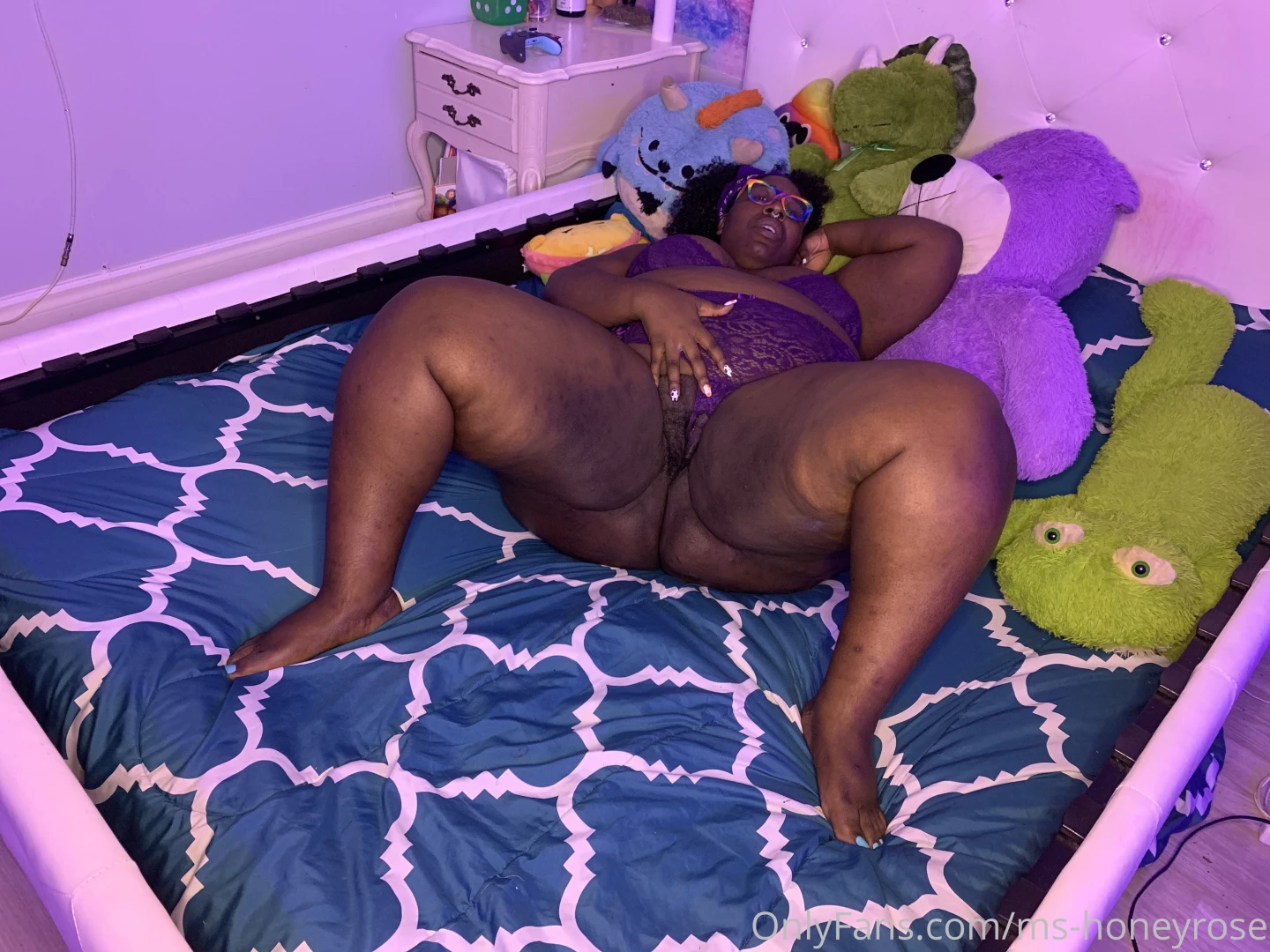 Just showing off my cute purple lingerie and these cute purple marks part 11 