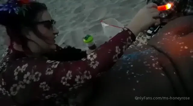 My girlfriend and i did wax play on the nude beach part 22 