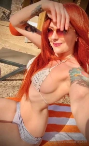 Just out here getting freckled