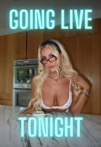 See you at 7 30pm pst baby