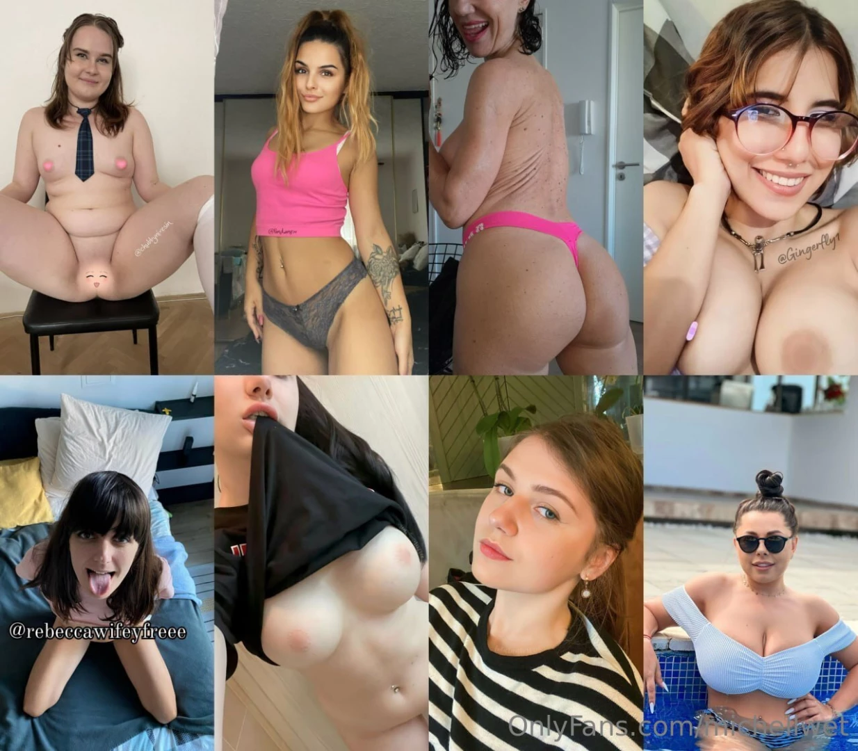 Chubbynixiesin lindanew silvialaura gingerfly1 rebeccawifeyfreee 