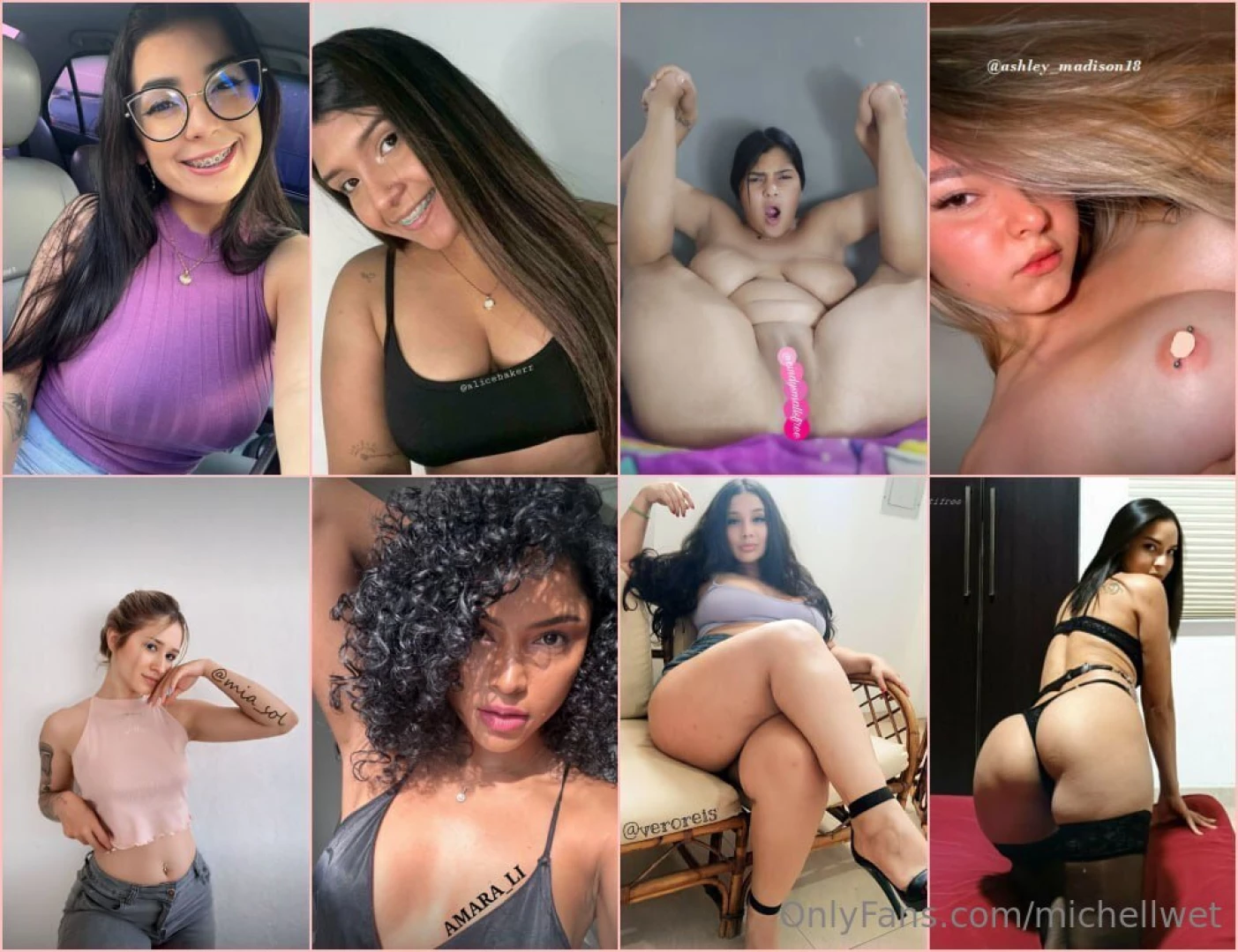 Rosiejenner alicebakerr cindysmallsfree ashley_madison18 mia_sol 