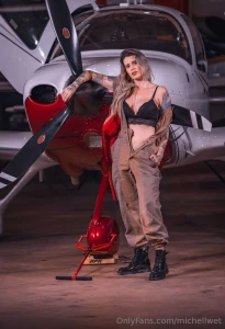 This hot pilot is ready to taken off jump on board unbuckle up and part 9