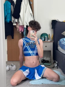 The winning team wrecked their cheerleader twink after their victory part 3