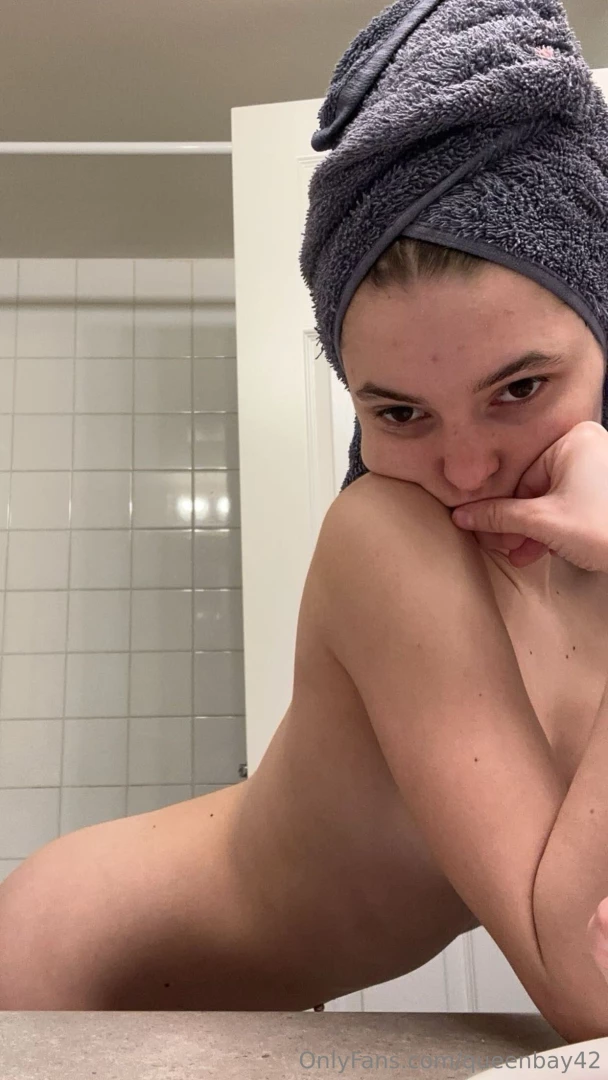 Waiting for you to join me in the shower 