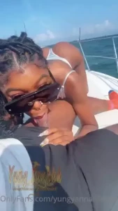 Suckedd my sugar daddy off on his yacht