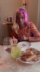 Almost got caught in public 5 star restaurant facial we snuck off in
