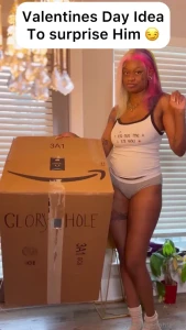Brand new gloryhole video i surprised my man with a glory hole for a
