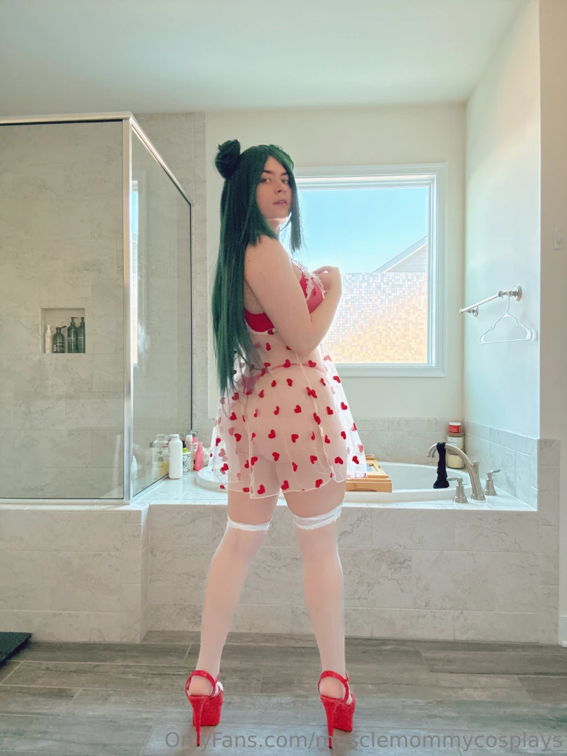 Lingerie picture set in the here white dress heart pattern look with part 11 