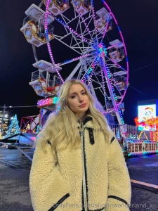 Look how happy i am here we went to an amusement park part 1