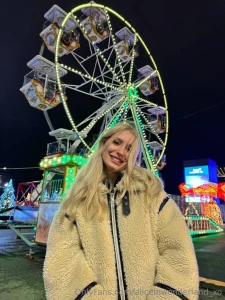 Look how happy i am here we went to an amusement park