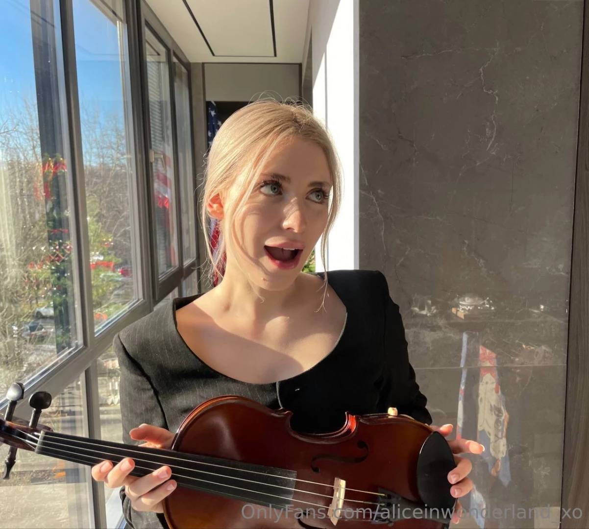 Have you forgotten that i can play the violin i finally fixed it and i 