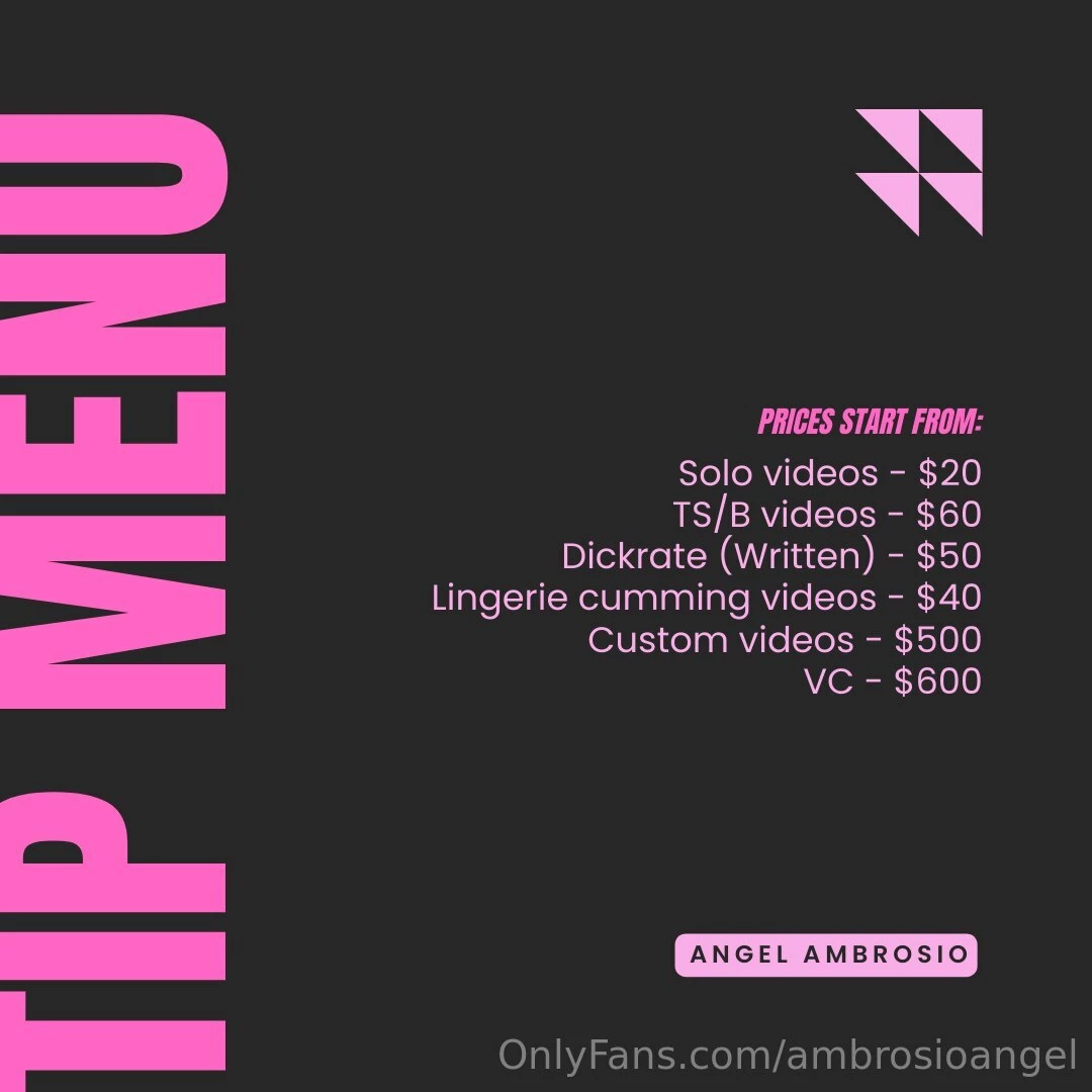 Tip menu let s get naughty now 