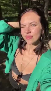 Catching last sunny autumn days on the nature have you ever have sex