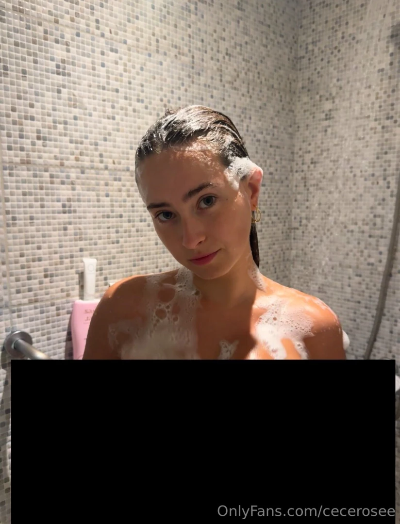 Surprise nude soapy titties but then i wash the soap off to expose my 