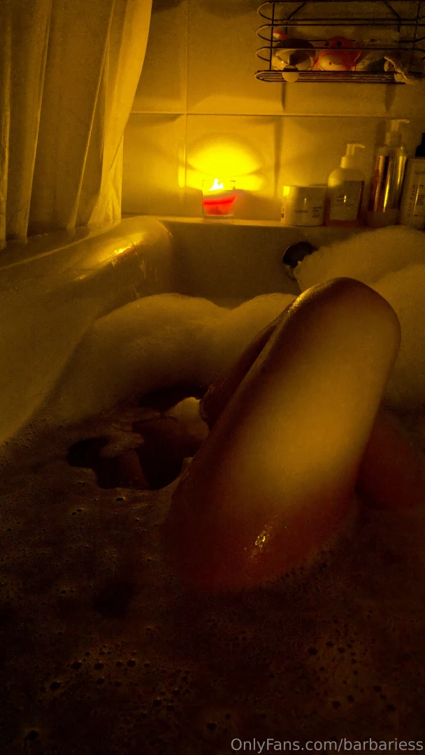 What could be better than an evening atmospheric bath i think if the 