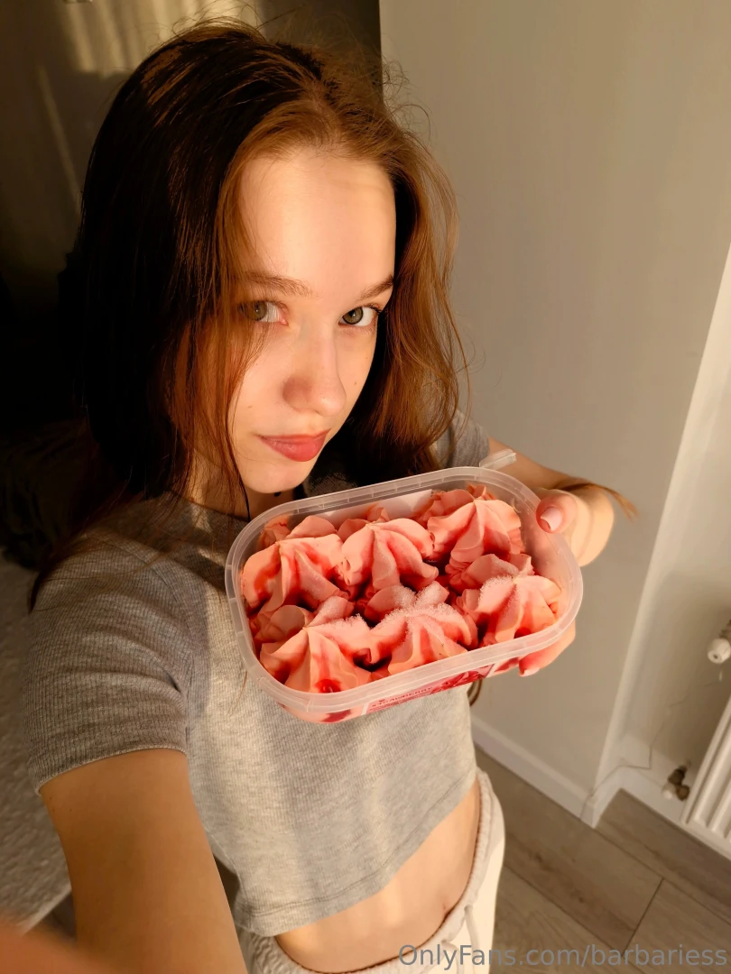 Summer evening ice cream a beautiful evening 