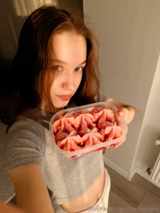 Summer evening ice cream a beautiful evening