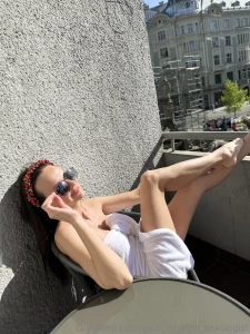 Every touch of the sun feels like a caress on my skin and i long for