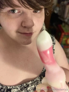 Watch me slurp down a new toy lt 3