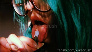 I love teasing my tiny bf w my tongue especially while he squirms and part 4