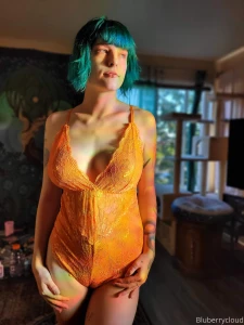 Love this orange bodysuit thank you to my fan who got it for me